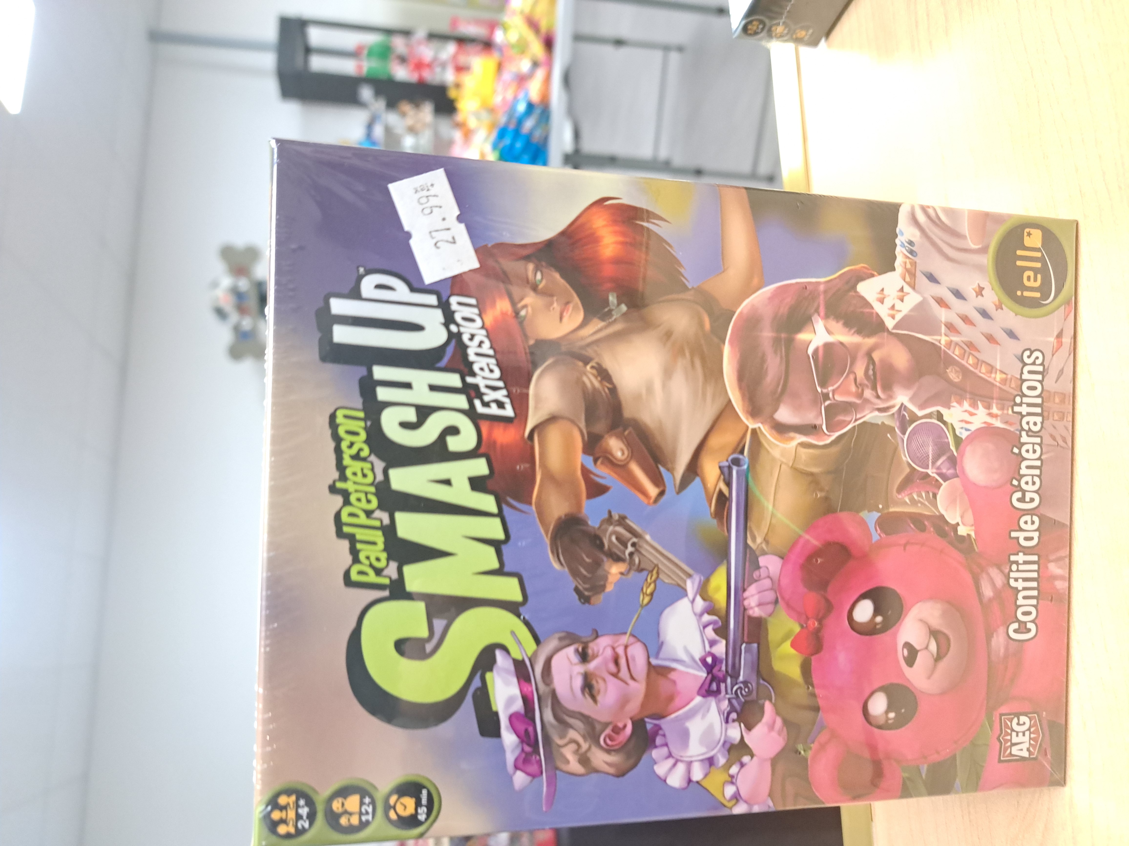 smash up ext: conflit de génération